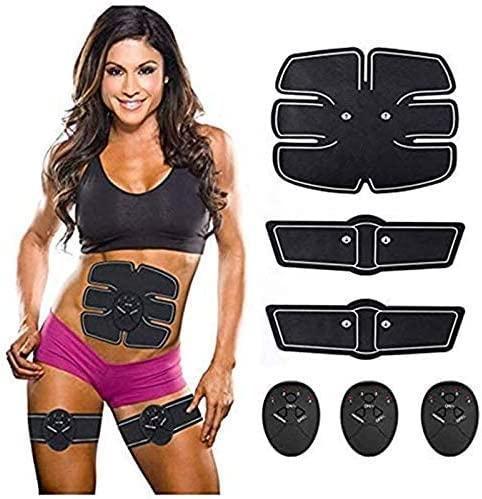 EMS Abdominal Muscle Trainer - Wireless Toning Belt for Men & Women