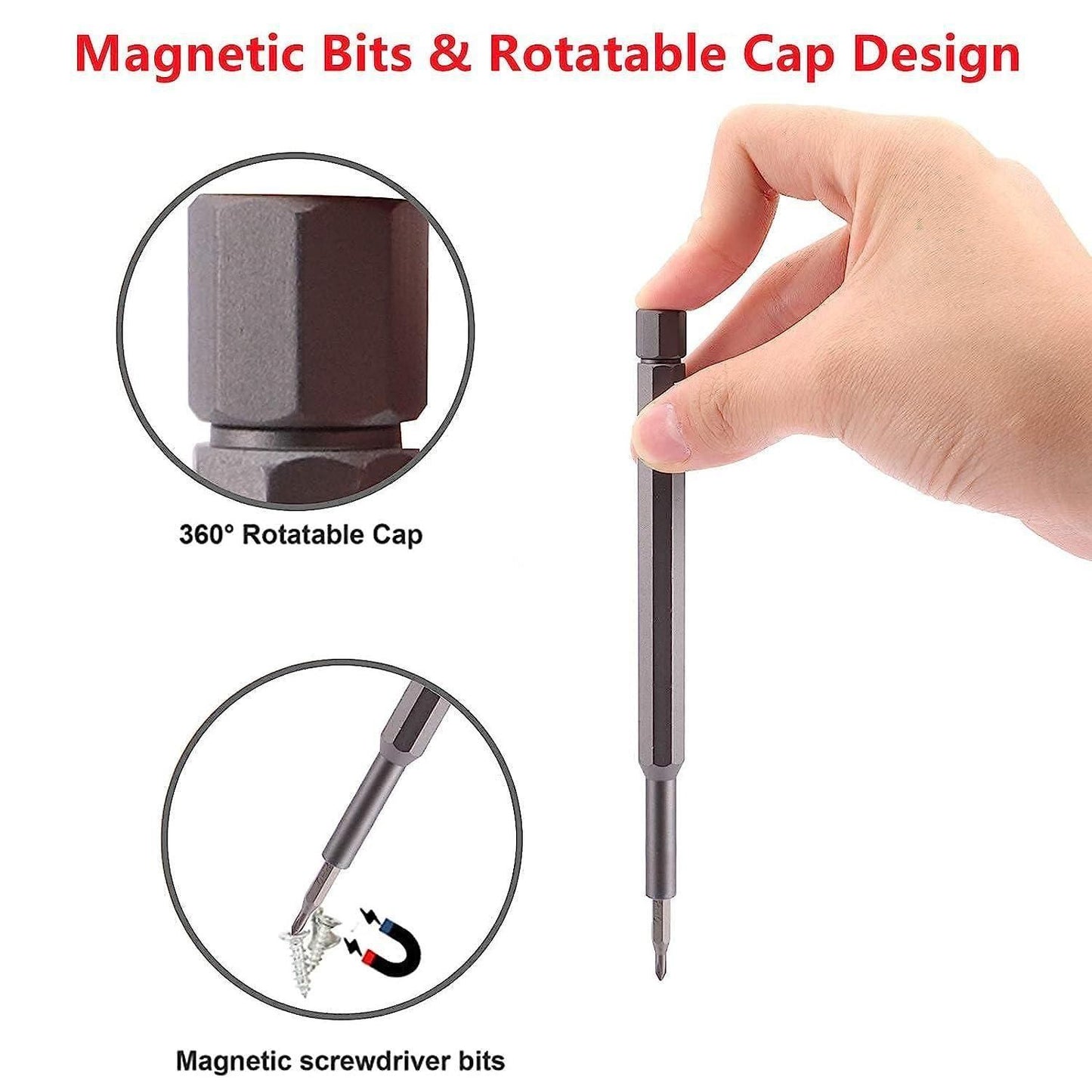 Precision Screwdriver Kit 24 Pieces - Electronics Repair Tools