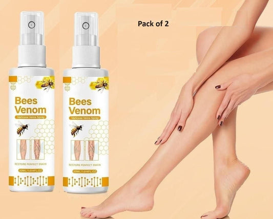 Bee Venom Spider Veins Relief Spray - Dual Pack