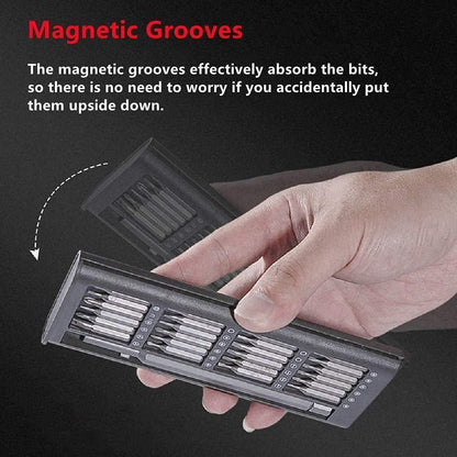 Precision Screwdriver Kit 24 Pieces - Electronics Repair Tools