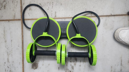 Roller Wheel with Knee Pad - Core Workout Equipment