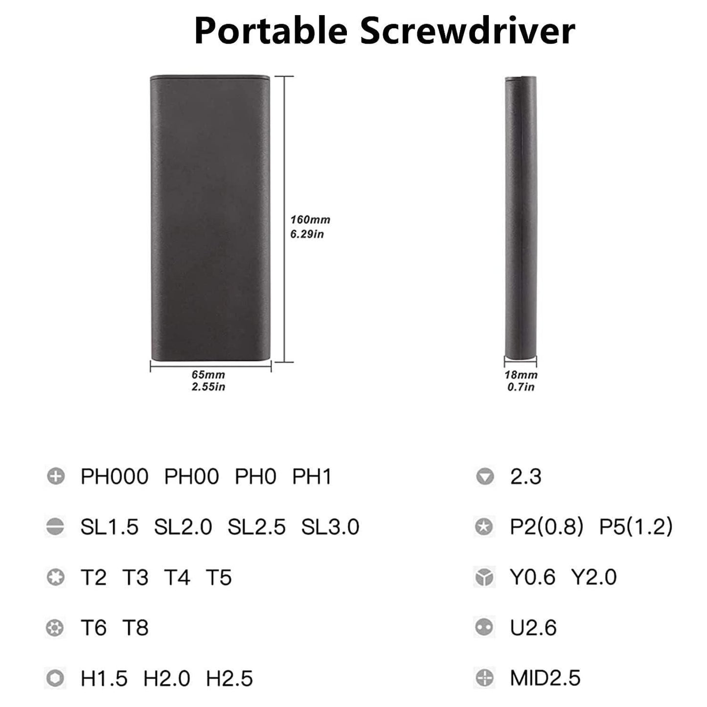 Precision Screwdriver Kit 24 Pieces - Electronics Repair Tools