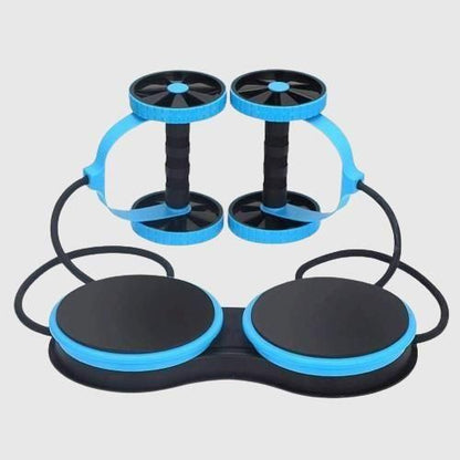 Roller Wheel with Knee Pad - Core Workout Equipment