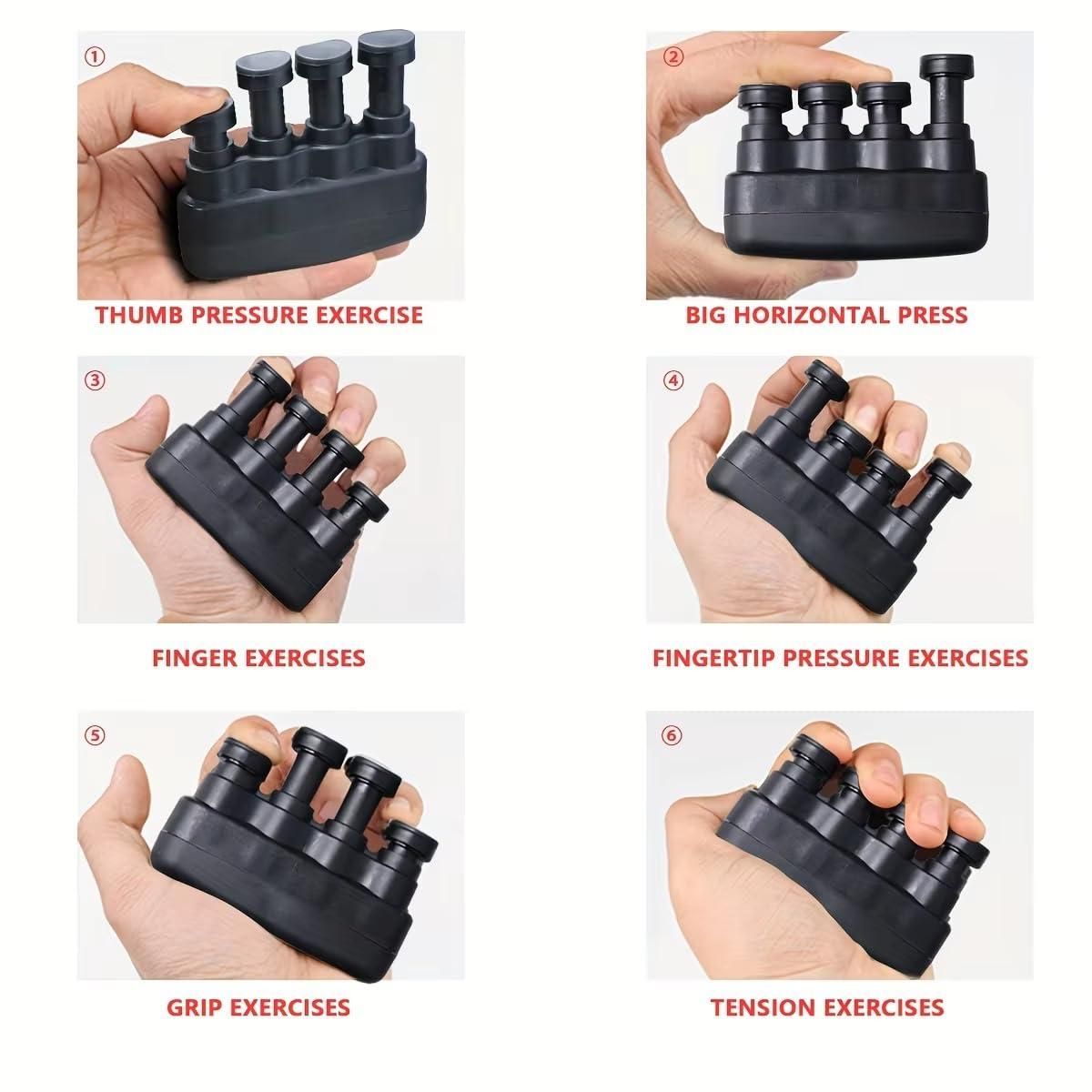 Finger Hand Exerciser - Improve Dexterity and Strength