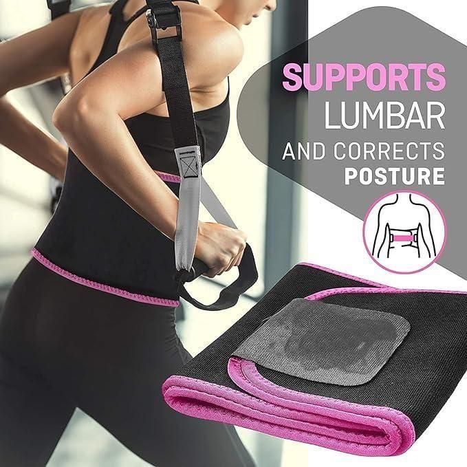 Adjustable Waist Trimmer Belt - Fitness Support & Compression
