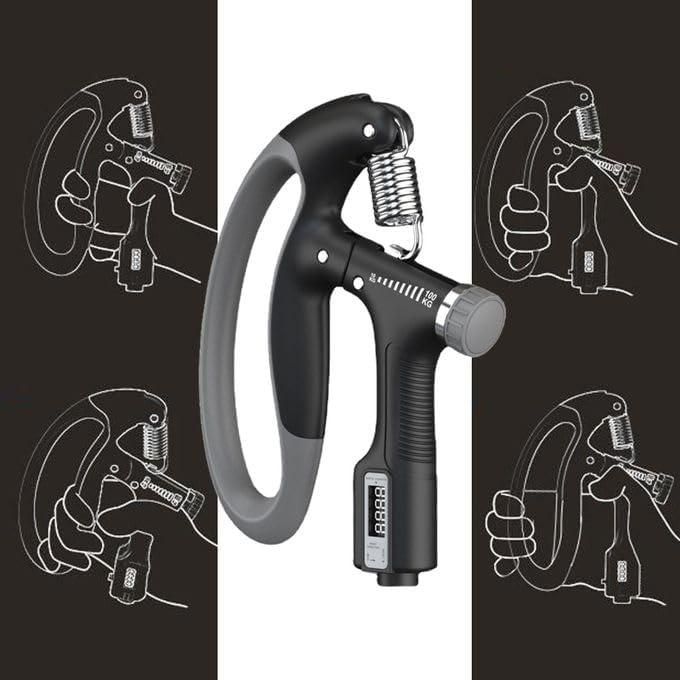 Adjustable Counting Hand Grip Strengthener - Build Grip Power