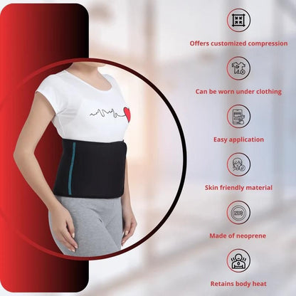 Waist Slimming Belt - Unisex Abdominal Wrap for Fitness