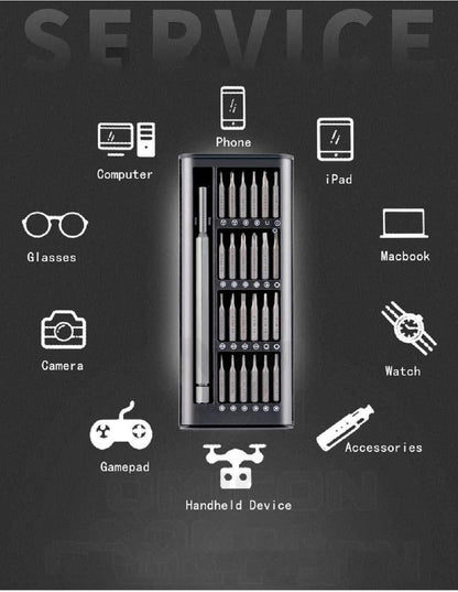 Precision Screwdriver Kit 24 Pieces - Electronics Repair Tools