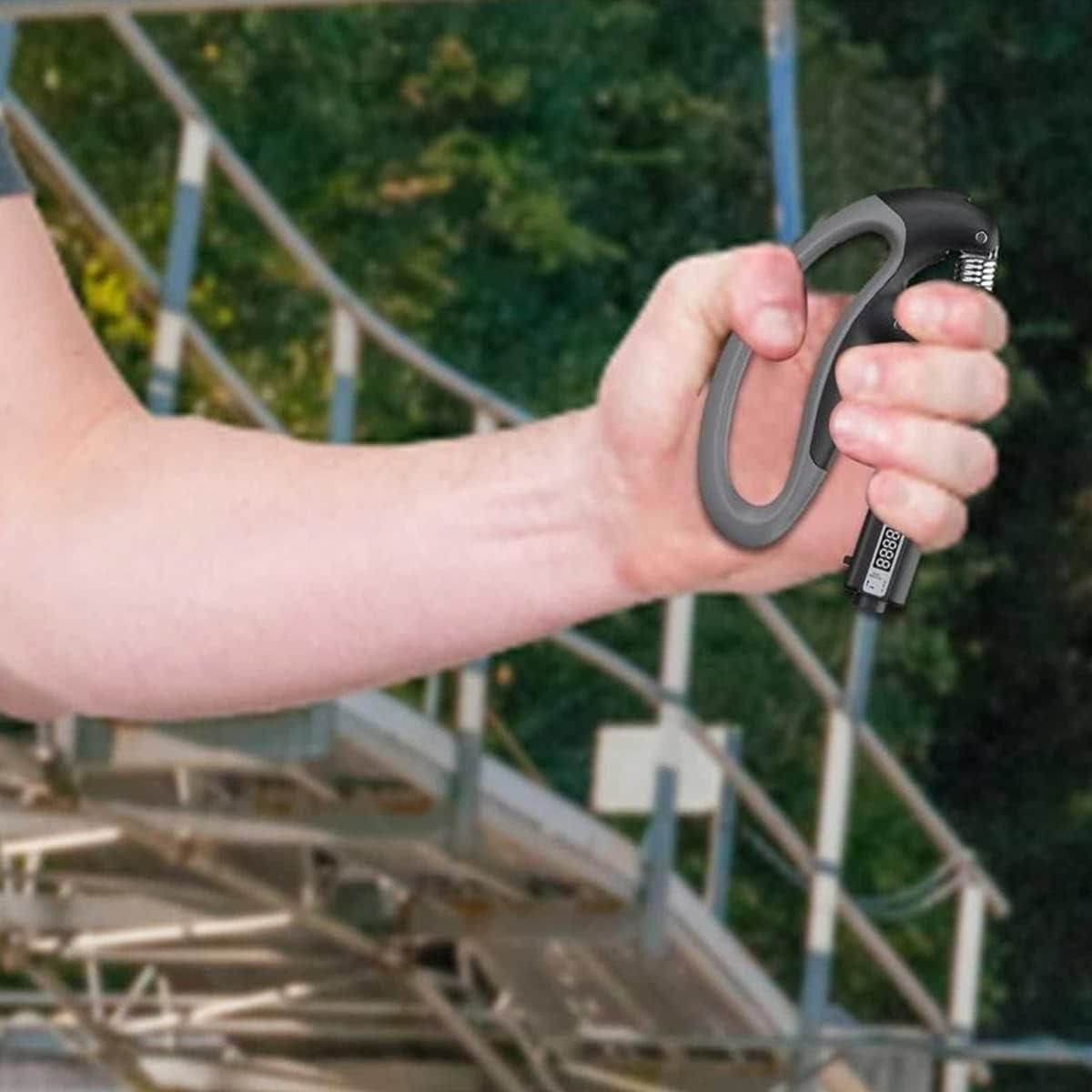 Adjustable Counting Hand Grip Strengthener - Build Grip Power