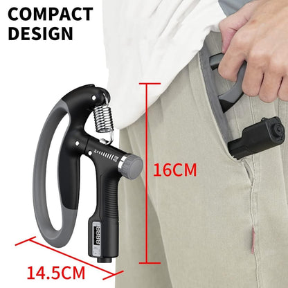Adjustable Counting Hand Grip Strengthener - Build Grip Power
